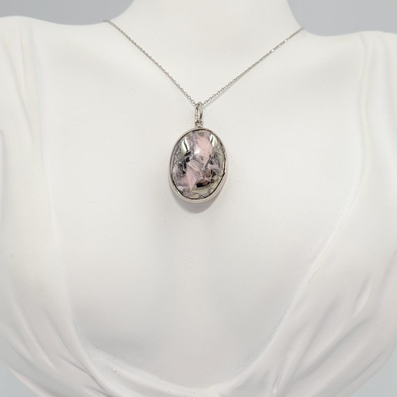 Rodochrosite-Pyrite Necklace