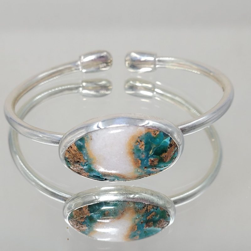 Adamite-Aragonite Bracelet