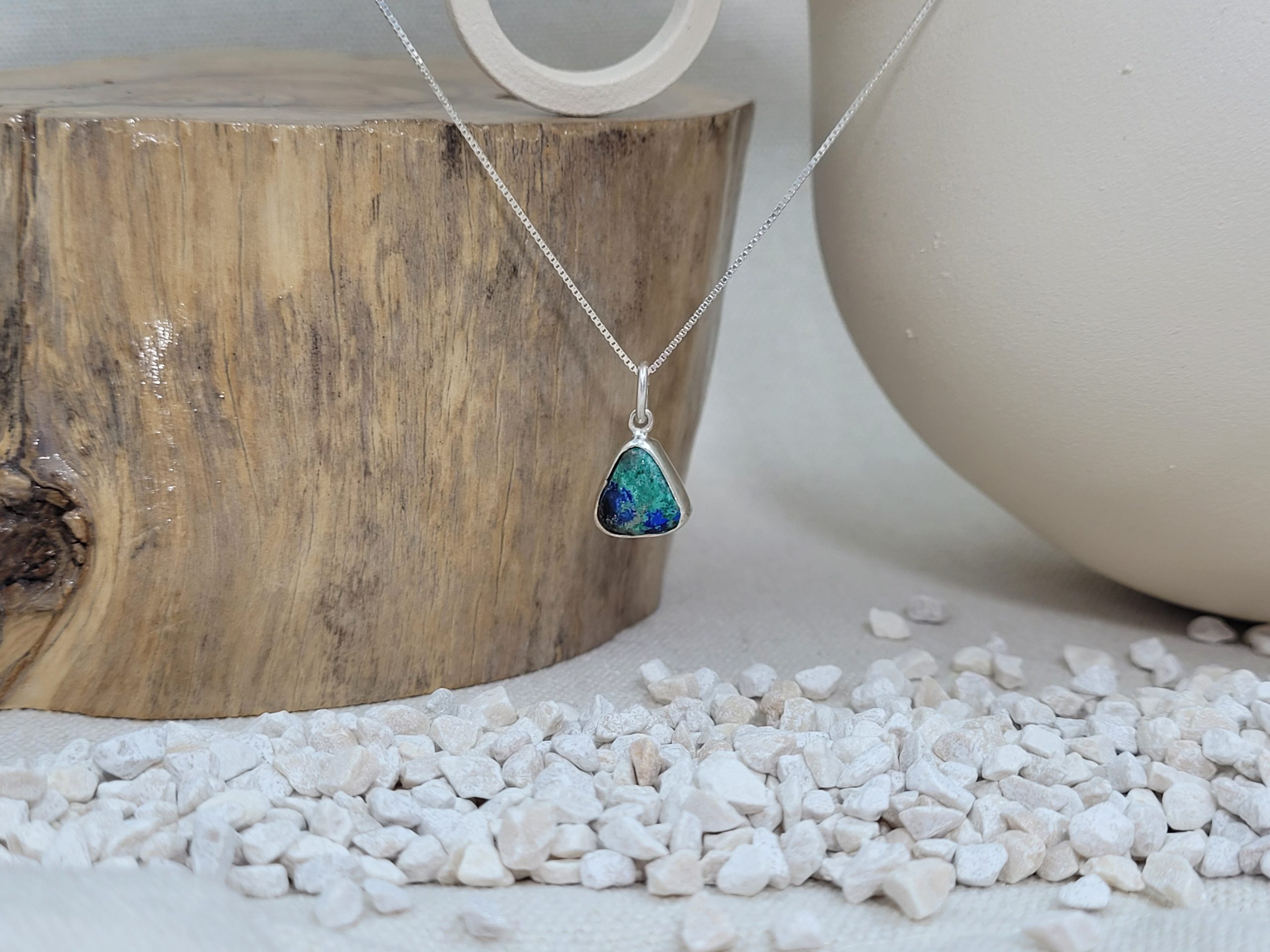 Azurite-Malachite Necklace
