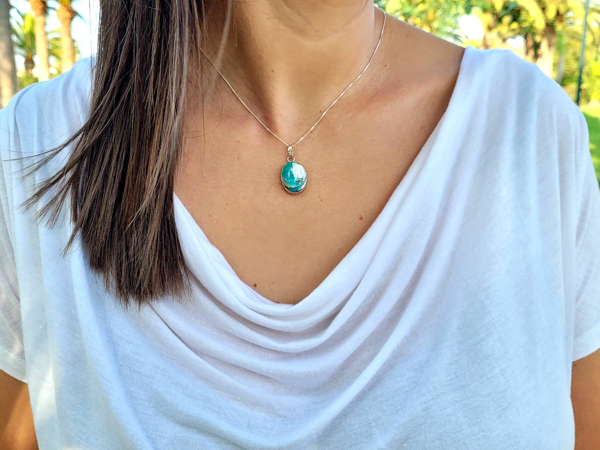 Smithsonite Necklace
