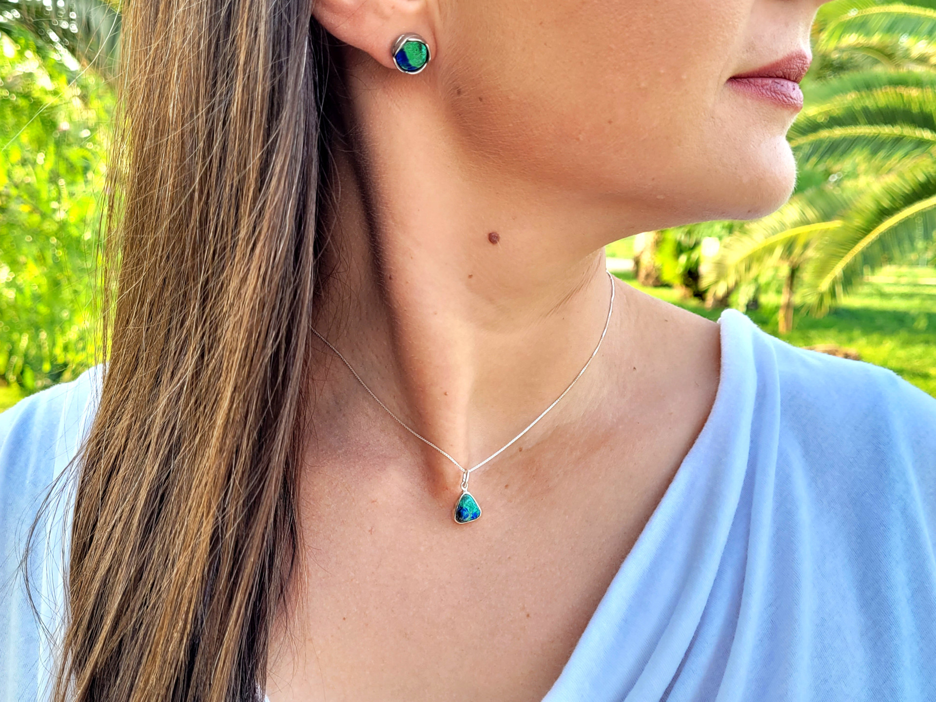 Azurite-Malachite Necklace