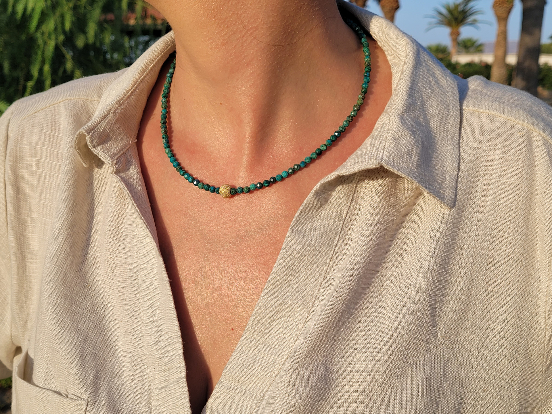 Chrysocolla Necklace