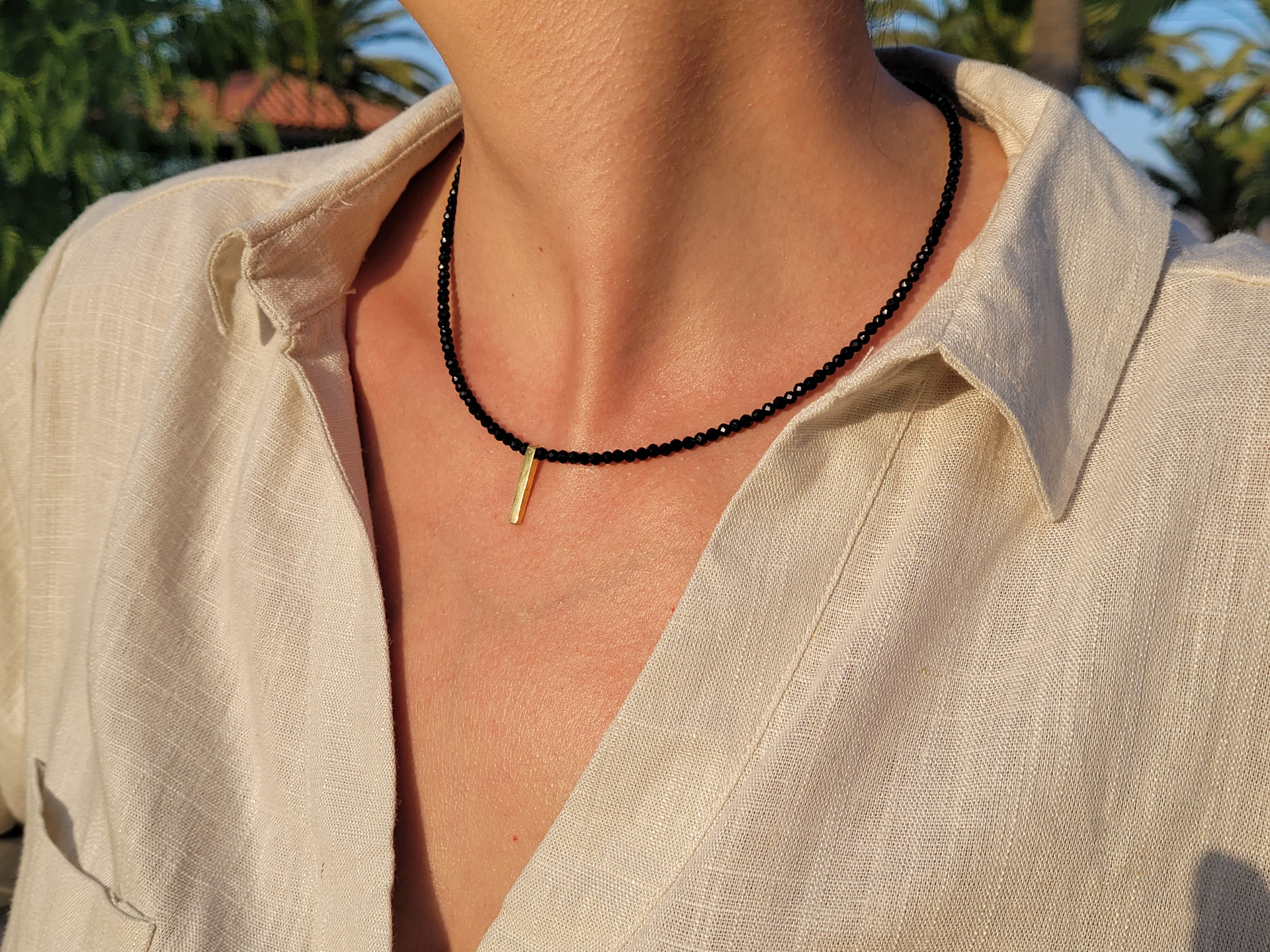 Black Tourmaline Necklace